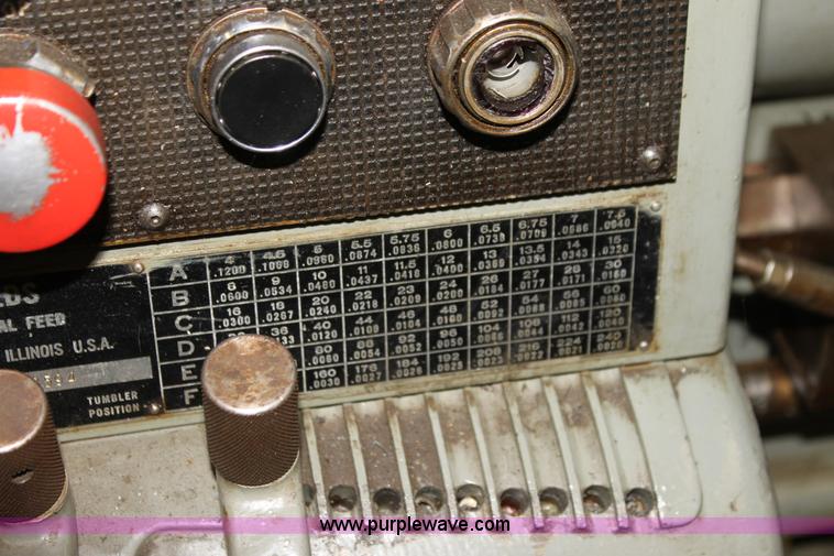 image for item G4126 Sheldon 3R lathe