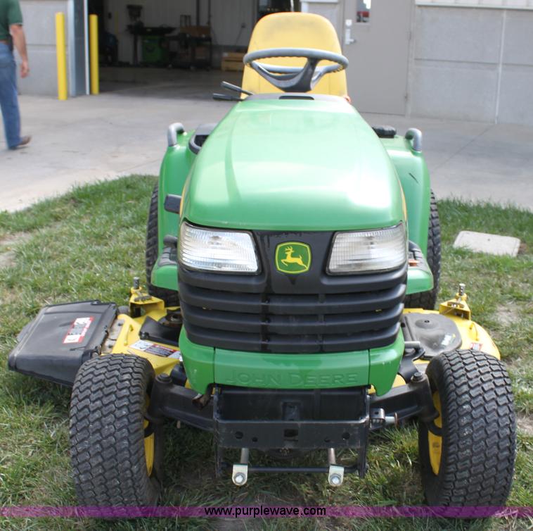 image for item G4227 John Deere X724 lawn mower