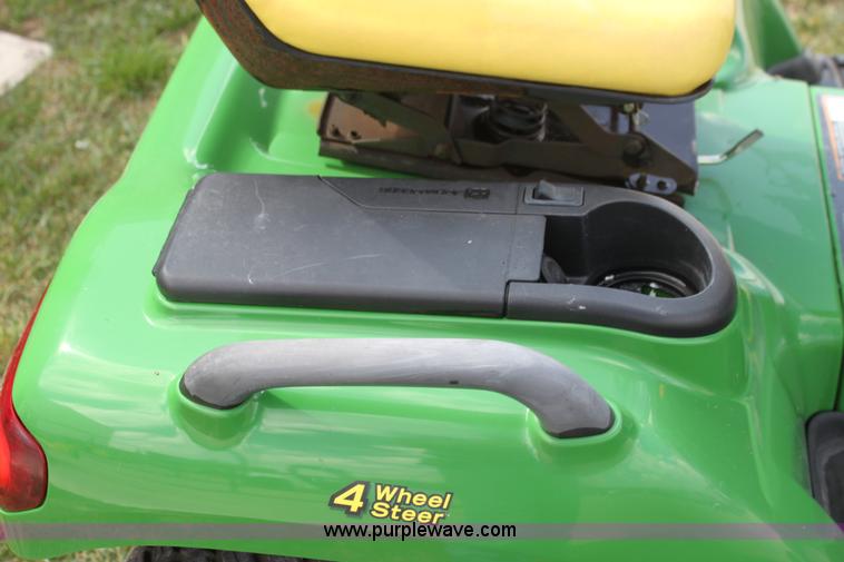 image for item G4227 John Deere X724 lawn mower