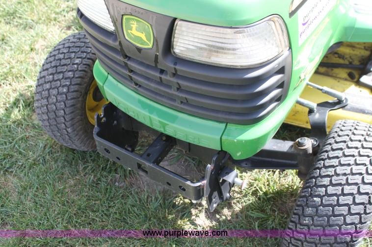 image for item G4227 John Deere X724 lawn mower