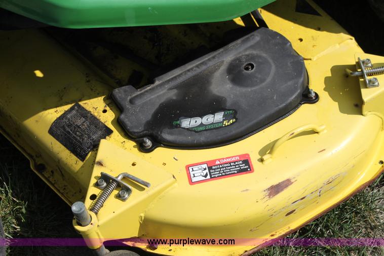 image for item G4227 John Deere X724 lawn mower