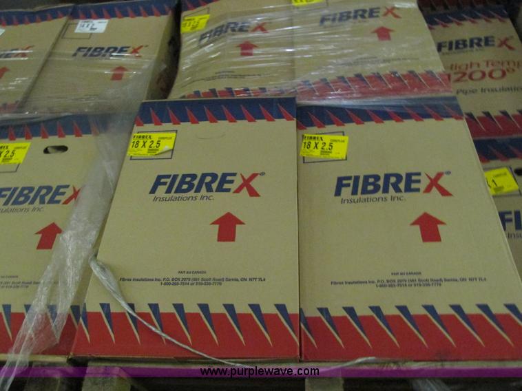 image for item G9418 Fiberx high temp pipe insulation