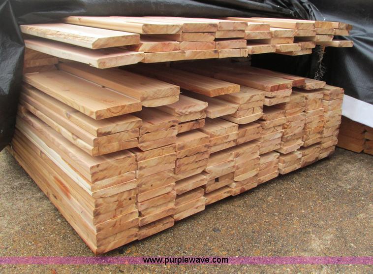 image for item G9424 Assorted Western Cedar decking