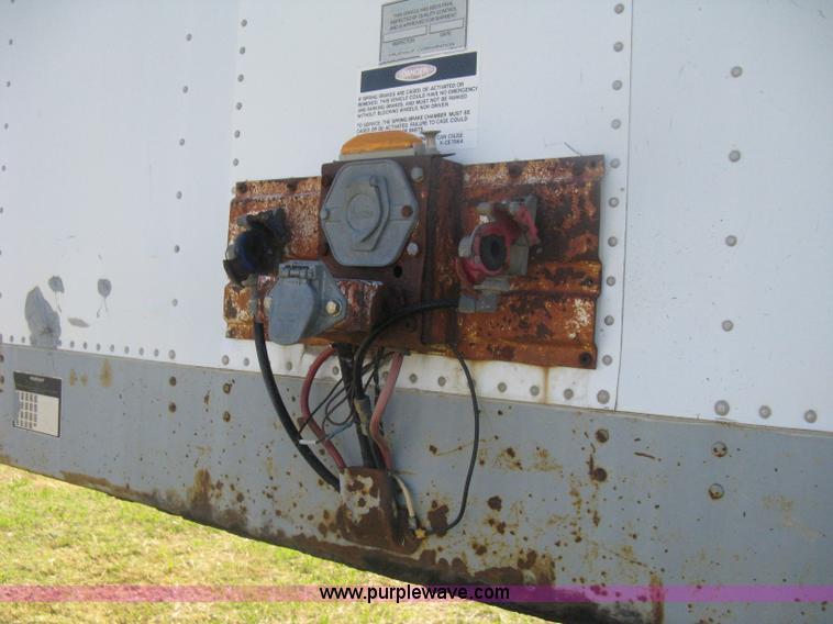 image for item H6278 1990 Fruehauf F889-NF1-28W pup dry van trailer