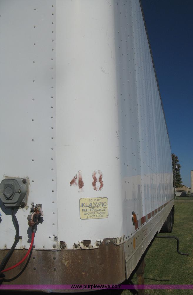 image for item H6280 1995 Lufkin TFV-IPST dry van trailer