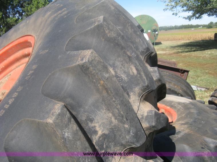 image for item H6317 (4) Gleaner L2 combine tires and wheels