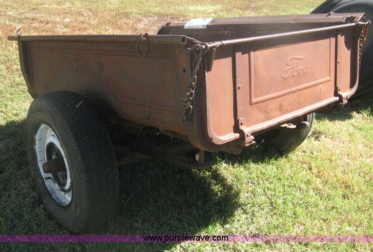 Ford Model T pickup bed trailer in Mt. Hope, KS Item H6318 sold