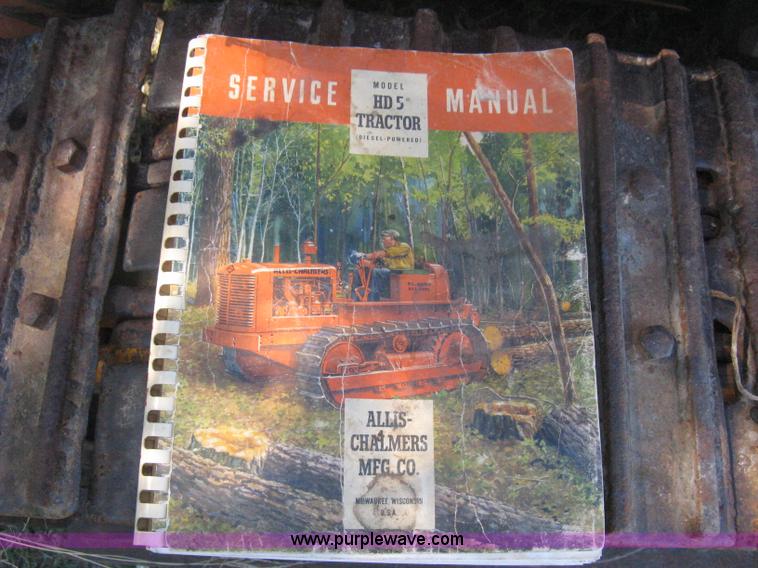 image for item H6325 Allis Chalmers HD5 track loader