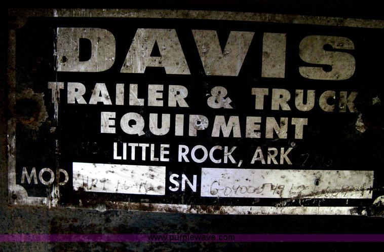 image for item H6329 Davis HPT16-16 dump bed