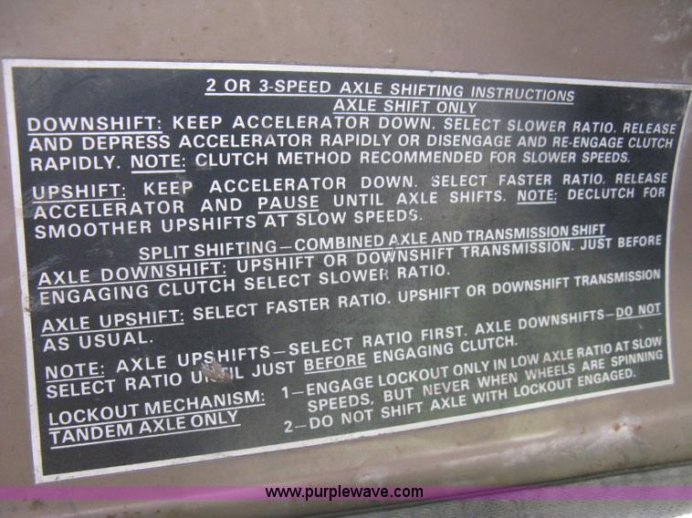 image for item H6330 1981 International 1854 dump truck