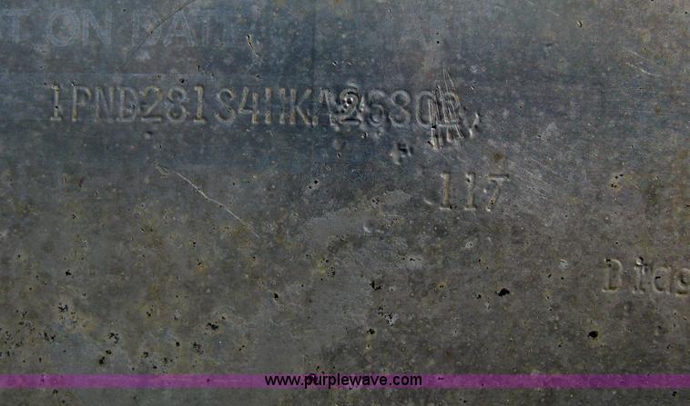 image for item H6344 1987 Pines 28' dry van trailer