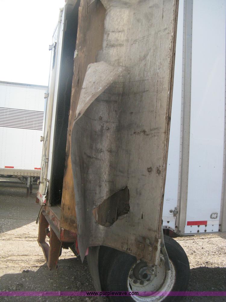 image for item H6344 1987 Pines 28' dry van trailer