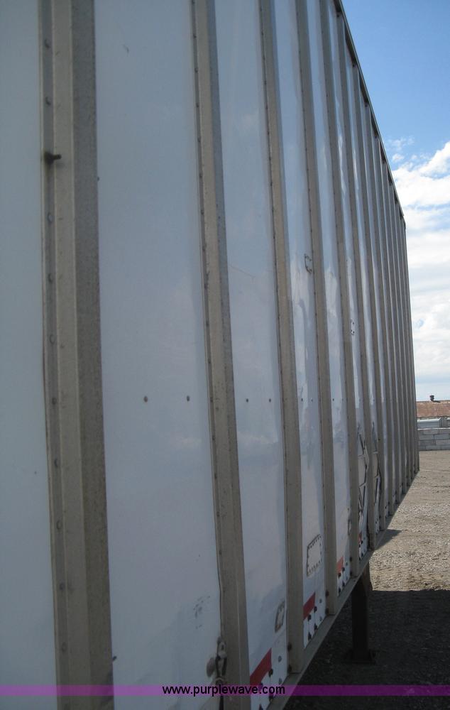 image for item H6344 1987 Pines 28' dry van trailer