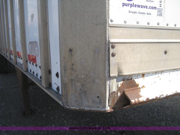 image for item H6344 1987 Pines 28' dry van trailer