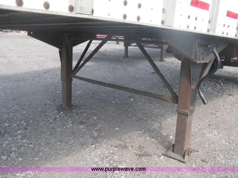 image for item H6345 1987 Pines 28' dry van trailer