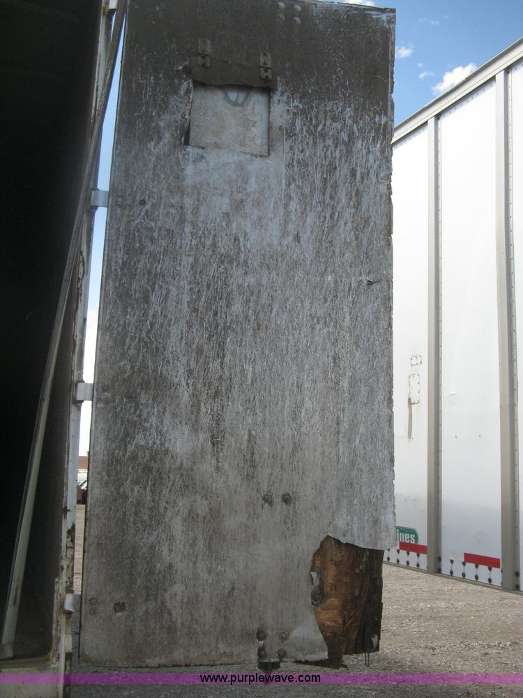 image for item H6345 1987 Pines 28' dry van trailer