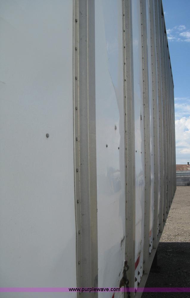 image for item H6345 1987 Pines 28' dry van trailer