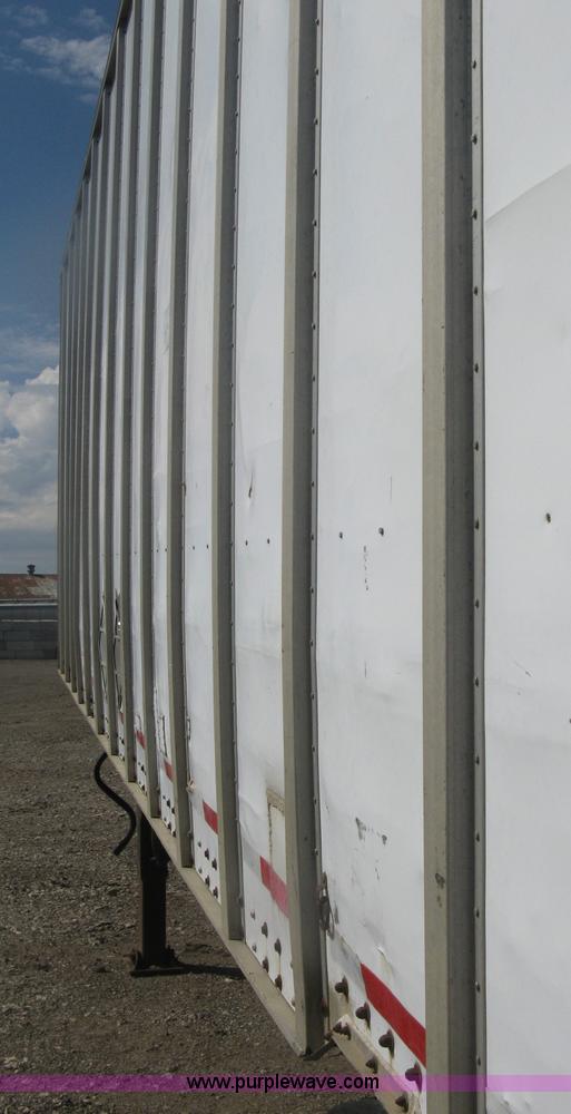 image for item H6345 1987 Pines 28' dry van trailer