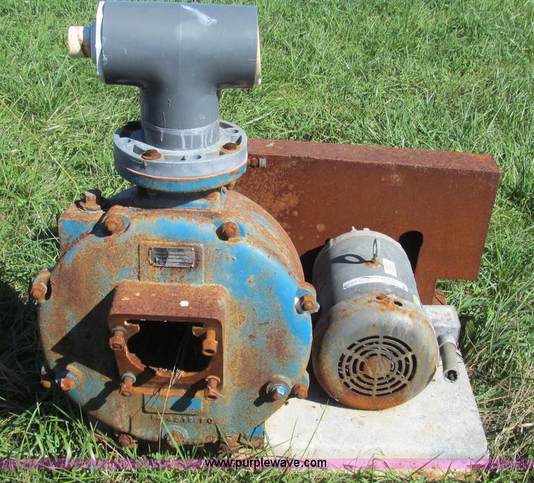 image for item O9209 Crown Barnes pump with Baldor electric motor