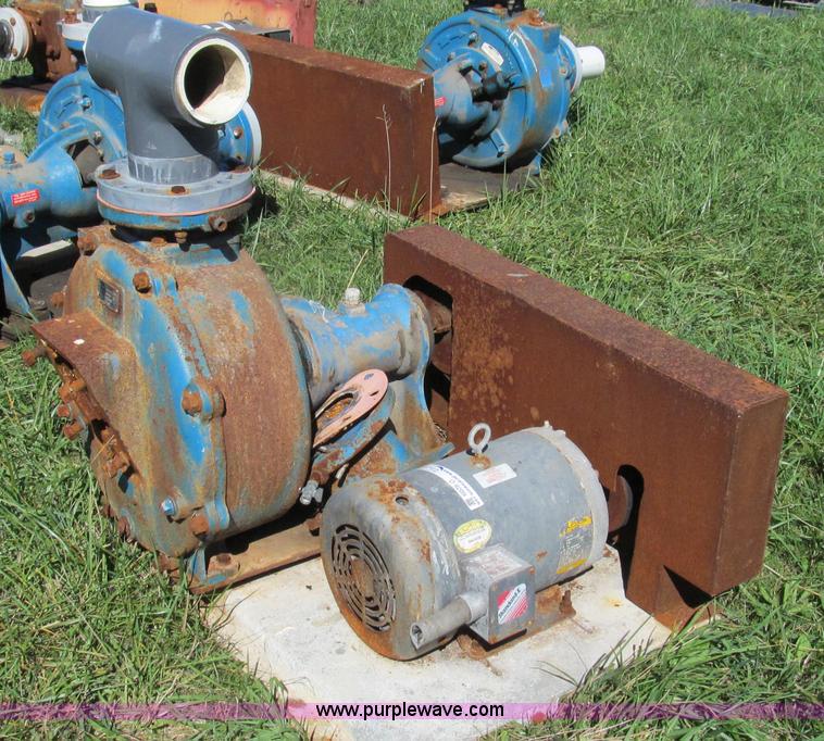 image for item O9209 Crown Barnes pump with Baldor electric motor