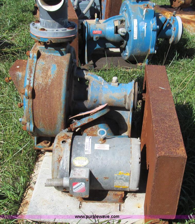 image for item O9209 Crown Barnes pump with Baldor electric motor