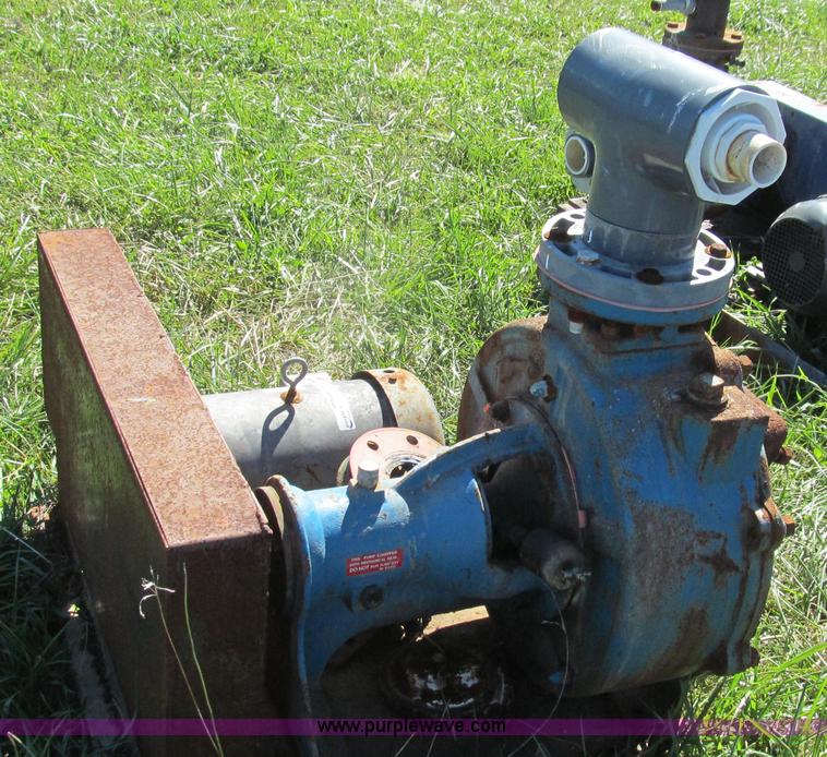 image for item O9209 Crown Barnes pump with Baldor electric motor