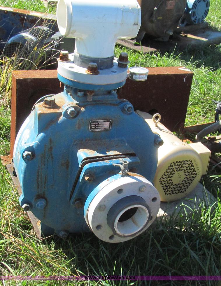 image for item O9210 Crown Barnes pump with Baldor electric motor