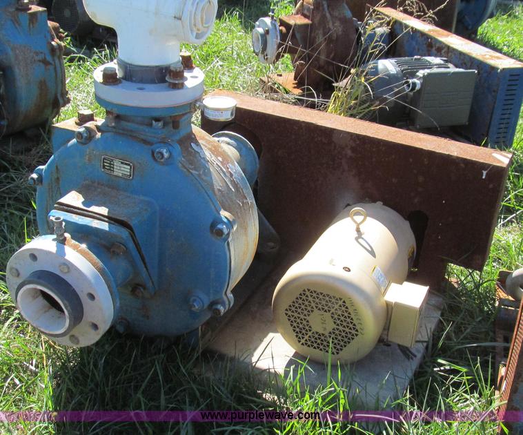 image for item O9210 Crown Barnes pump with Baldor electric motor