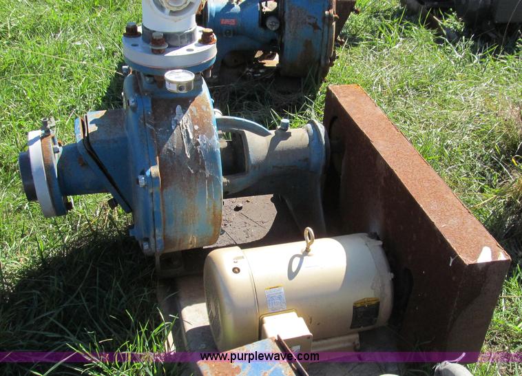 image for item O9210 Crown Barnes pump with Baldor electric motor