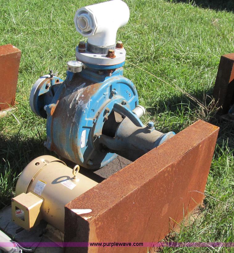 image for item O9210 Crown Barnes pump with Baldor electric motor