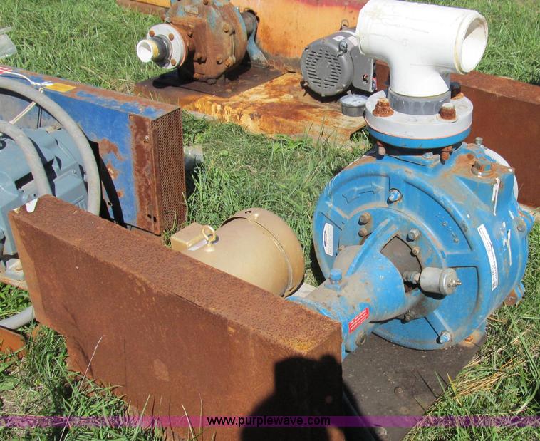 image for item O9210 Crown Barnes pump with Baldor electric motor