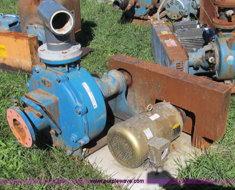 image for item O9213 Crown Barnes pump with Baldor electric motor