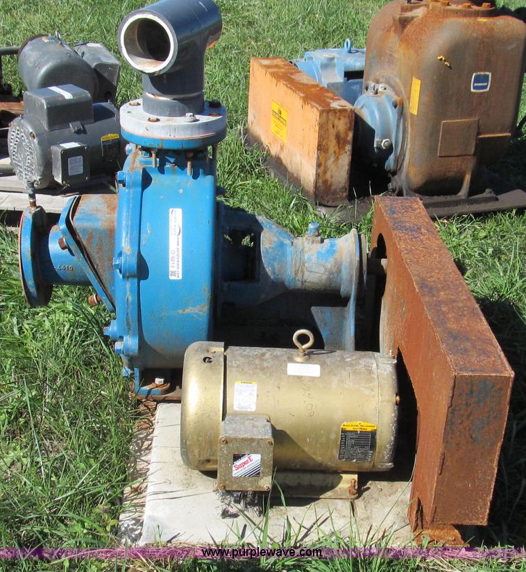 image for item O9213 Crown Barnes pump with Baldor electric motor