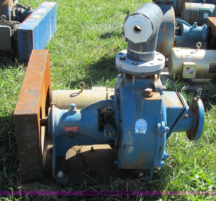 image for item O9213 Crown Barnes pump with Baldor electric motor