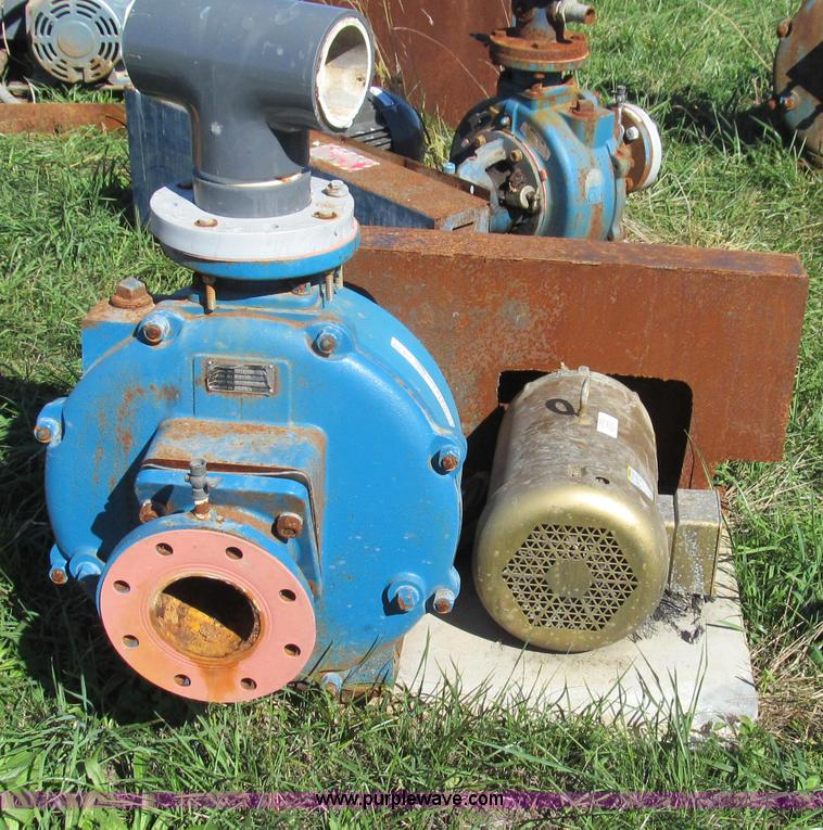 image for item O9213 Crown Barnes pump with Baldor electric motor