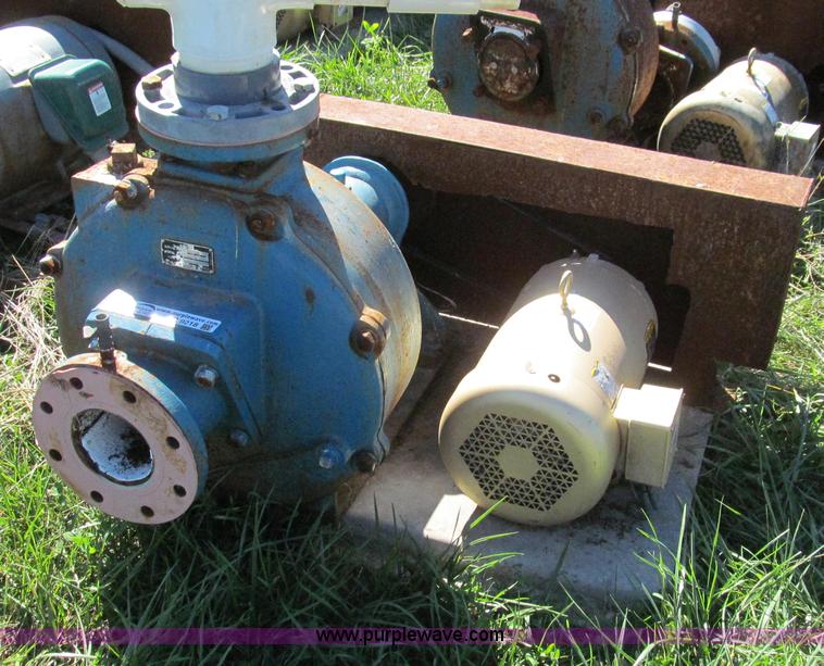image for item O9218 Crown Barnes pump with Baldor electric motor