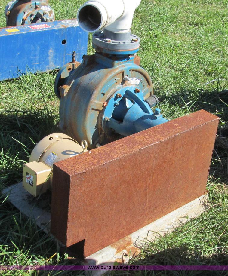 image for item O9218 Crown Barnes pump with Baldor electric motor