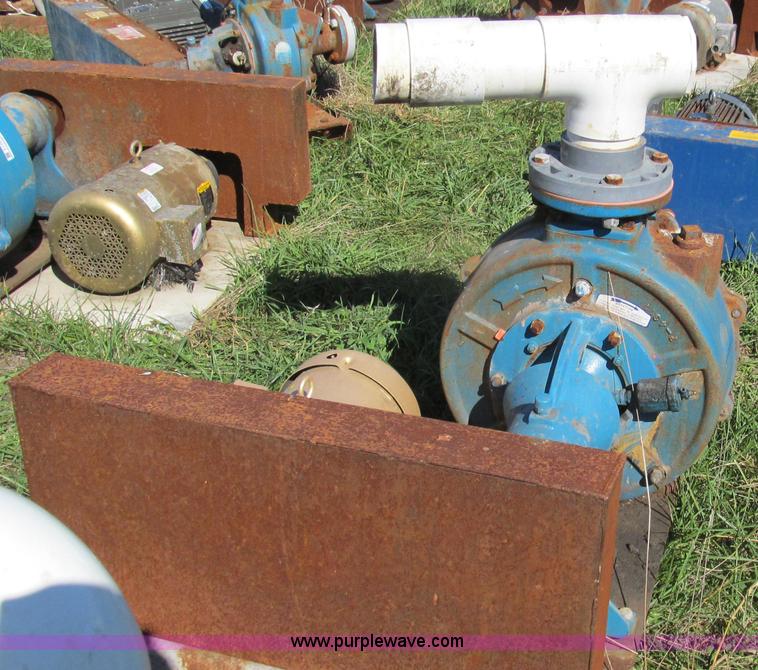 image for item O9218 Crown Barnes pump with Baldor electric motor