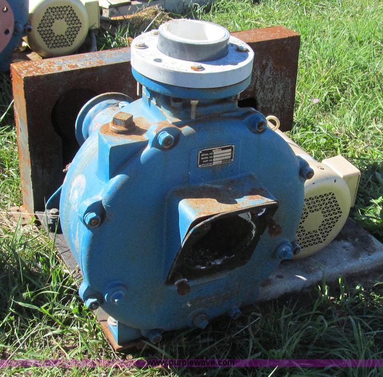 image for item O9221 Crown Barnes pump with Baldor electric motor
