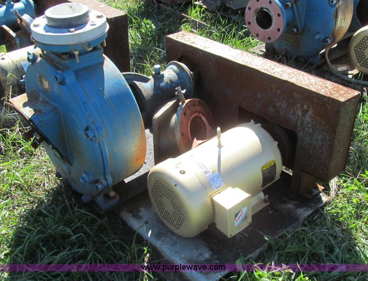 image for item O9221 Crown Barnes pump with Baldor electric motor