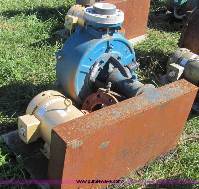 image for item O9221 Crown Barnes pump with Baldor electric motor