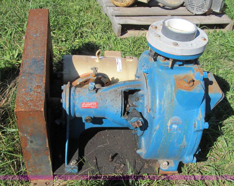 image for item O9221 Crown Barnes pump with Baldor electric motor