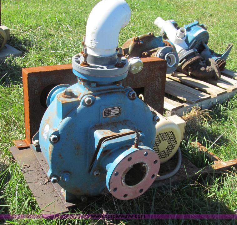 image for item O9224 Crown Barnes pump with Baldor electric motor