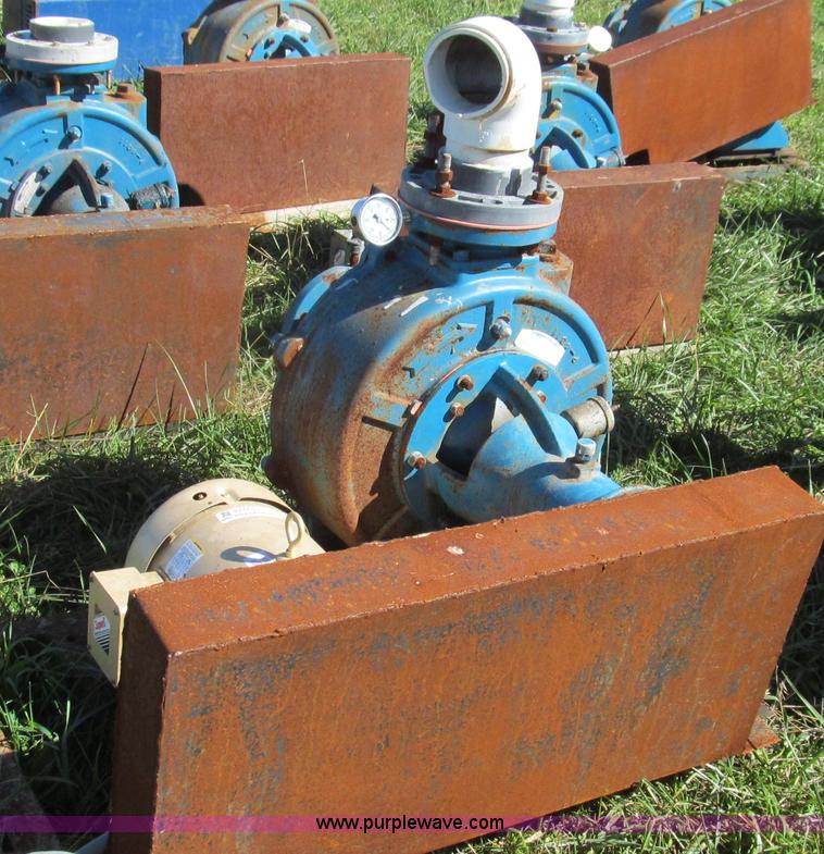 image for item O9224 Crown Barnes pump with Baldor electric motor