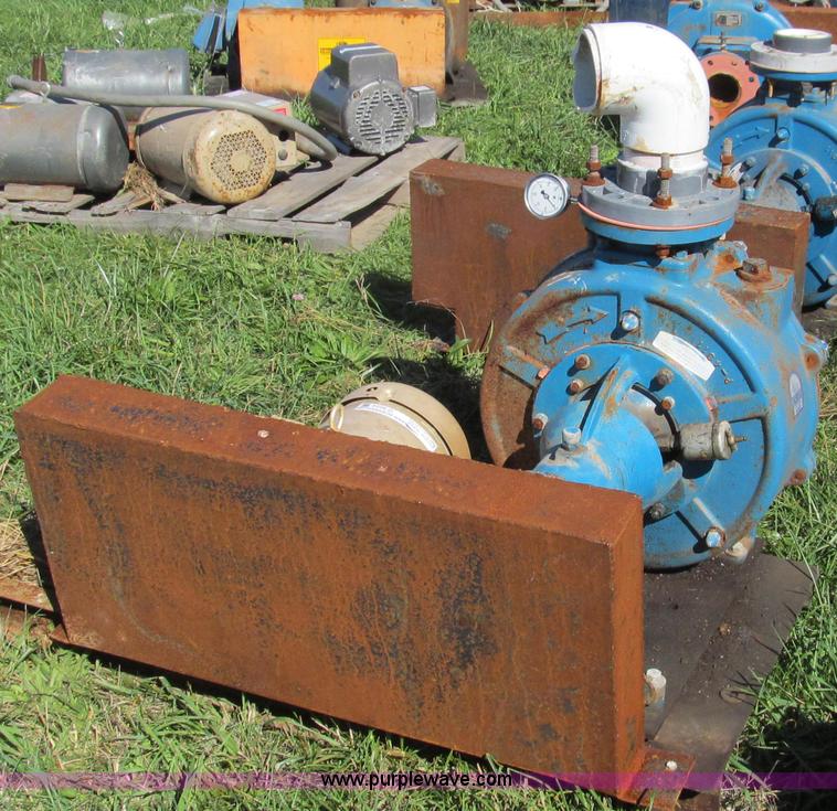 image for item O9224 Crown Barnes pump with Baldor electric motor