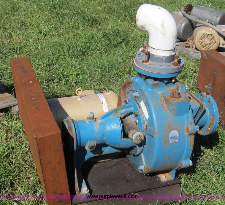 image for item O9224 Crown Barnes pump with Baldor electric motor