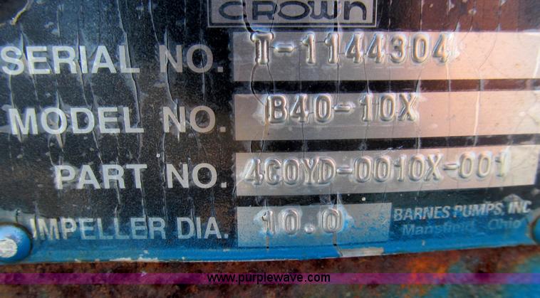 image for item O9248 Crown Barnes pump