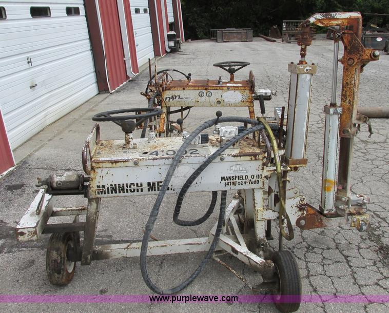 image for item Z9231 (2) Minnich Manufacturing portable concrete boring machine