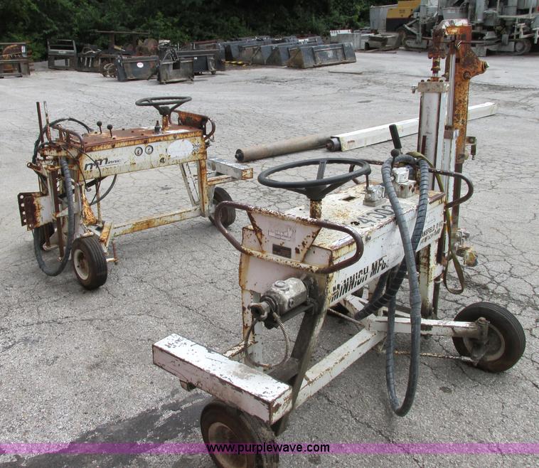 image for item Z9231 (2) Minnich Manufacturing portable concrete boring machine