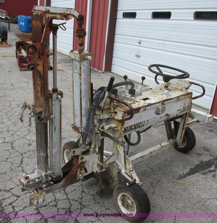 image for item Z9231 (2) Minnich Manufacturing portable concrete boring machine